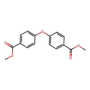 Dimethyl 4,4'-oxydibenzoate structure