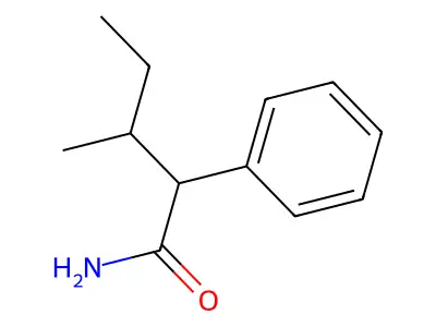 Alpha-(sec-butyl)-phenylacetamide structure