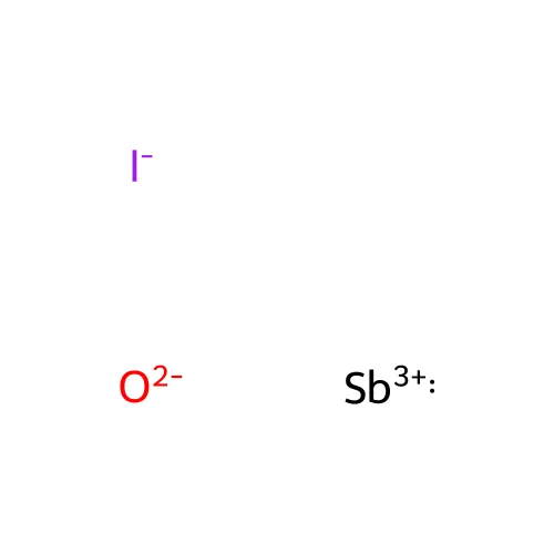 Antimony iodide oxide structure