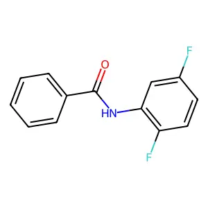 Benzamide, N-(2,5-difluorophenyl)- structure