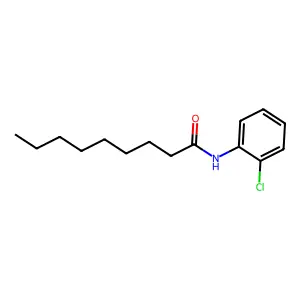 N-(2-Chlorophenyl)nonanamide structure