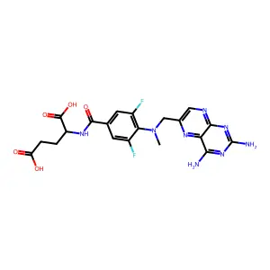 3',5'-Difluoromethotrexate, (R)- structure