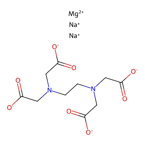 Ethylenediamine tetraacetic acid disodium magnesium salt structure