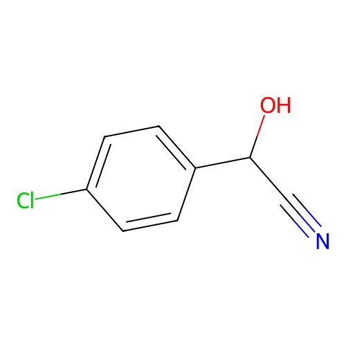 2-(4-Chlorophenyl)-2-hydroxyacetonitrile structure