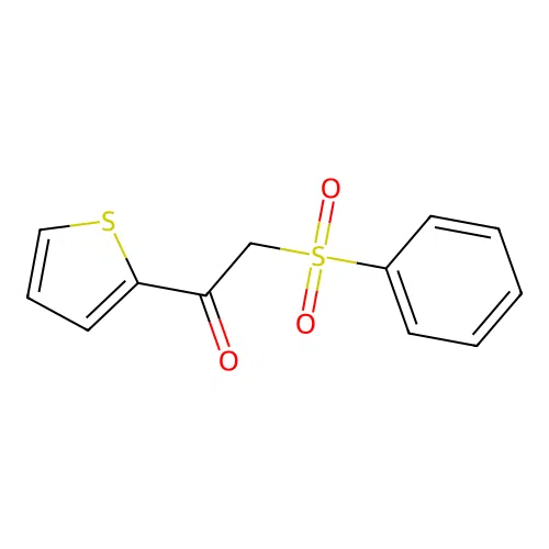 2-(Phenylsulfonyl)-1-(thiophen-2-yl)ethanone structure