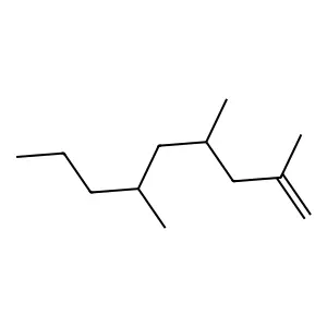 2,4,6-Trimethyl-1-nonene structure