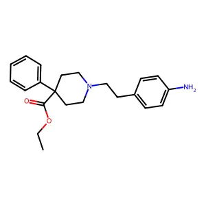 Anileridine structure