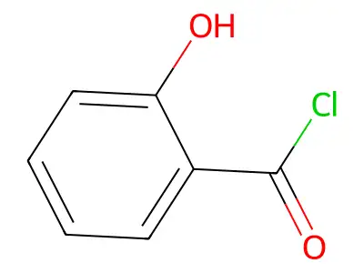 Salicyloyl chloride structure