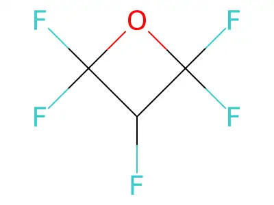 Oxetane, 2,2,3,4,4-pentafluoro- structure
