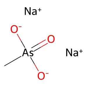 Disodium methylarsonate structure