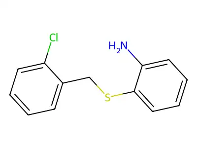 2-[(2-Chlorobenzyl)thio]aniline structure