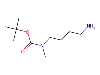 N-(4-Aminobutyl)-N-methyl carbamic acid tert-butyl ester structure