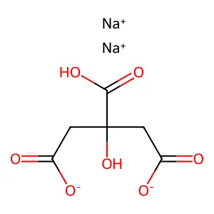 Disodium Hydrogen Citrate structure
