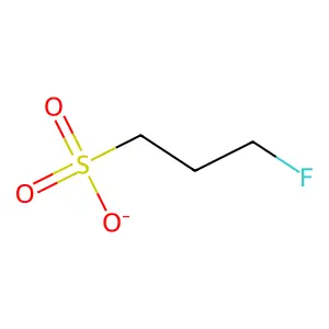 3-Fluoropropanesulfonate structure