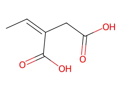 Methylitaconic acid structure