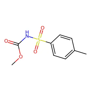 Methyl N-((4-methylphenyl)sulfonyl)carbamate structure