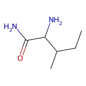 2-Amino-3-methylpentanamide structure