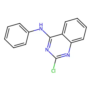 2-chloro-N-phenylquinazolin-4-amine structure