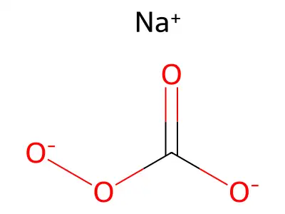 Sodium peroxocarbonate structure