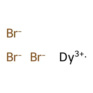 Dysprosium bromide (DyBr3) structure