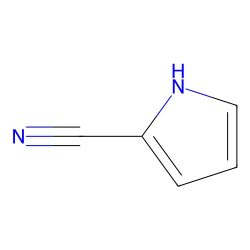 Pyrrole-2-carbonitrile structure