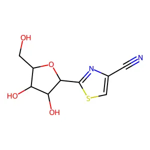4-Cyanotiazofurin structure