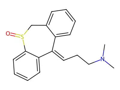 Dothiepin sulfoxide structure