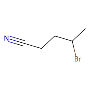 Pentanenitrile, 4-bromo- structure