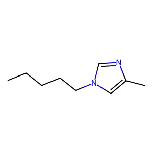 1H-Imidazole, 4-methyl-1-pentyl structure