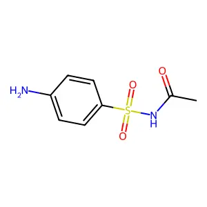 Sulfacetamide structure