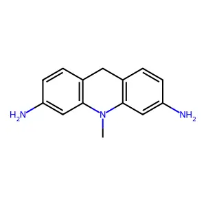 3,6-Acridinediamine, 9,10-dihydro-10-methyl- structure