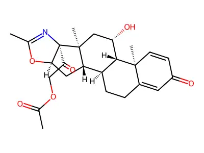 DEFLAZACORT structure