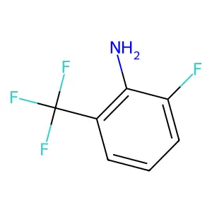 2-Fluoro-6-(trifluoromethyl)aniline structure