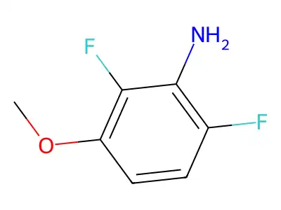 2,6-Difluoro-3-methoxyaniline structure