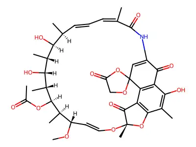 Rifaximin EP Impurity F structure