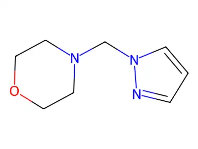 4-(1H-Pyrazol-1-ylmethyl)morpholine structure
