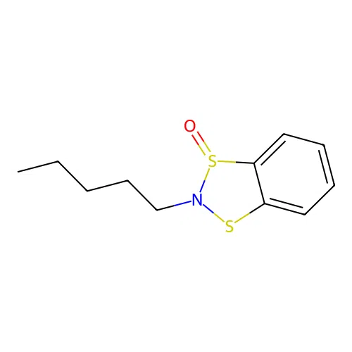 2-Pentyl-1$l^{4},3,2-benzodithiazole 1-oxide structure