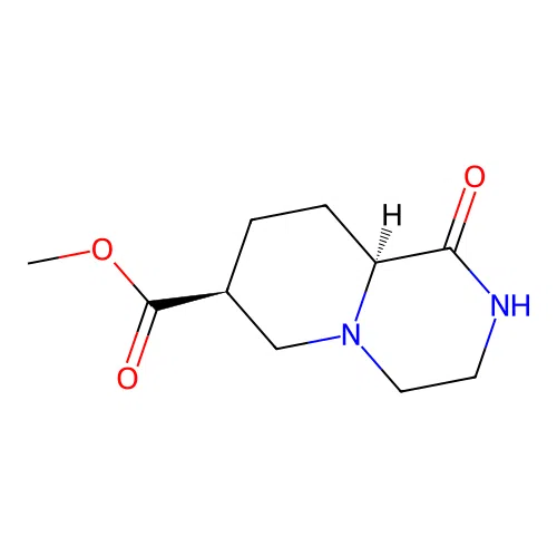 cis-1-Oxo-octahydro-pyrido[1,2-a]pyrazine-7-carboxylic acid methyl ester structure