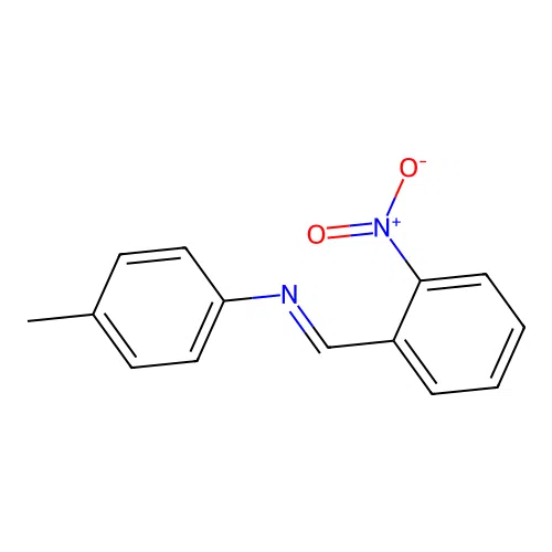 N-(2-Nitrobenzylidene)-P-toluidine structure