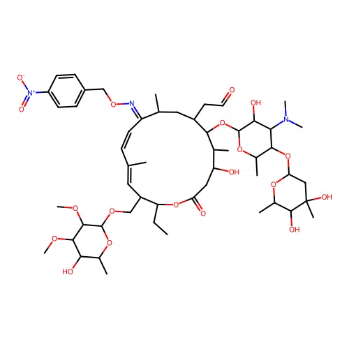 para-Nitrobenzyl-oxime-tylosine structure