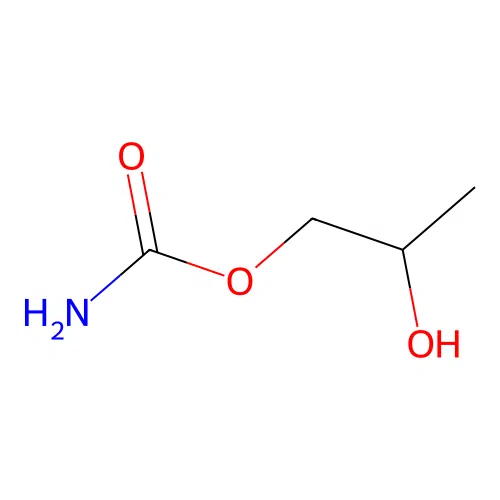 1,2-Propanediol, monocarbamate structure