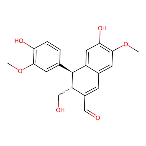 7,8,9,9-Tetradehydroisolariciresinol structure