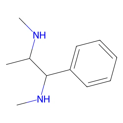 N1,N2-dimethyl-1-phenyl-propane-1,2-diamine structure