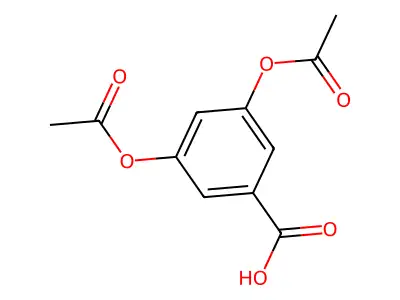 3,5-Diacetoxybenzoic Acid structure
