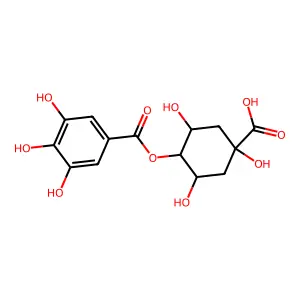 4-O-Galloylquinic acid structure