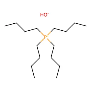 Phosphonium, tetrabutyl-, hydroxide (1:1) structure