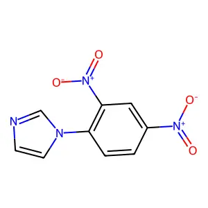 Imidazole, 1-(2,4-dinitrophenyl)- structure