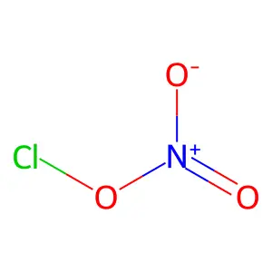 Nitryl hypochlorite ((NO2)(ClO)) structure