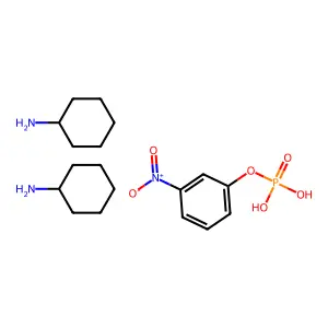 Bis(cyclohexylammonium) 4-nitrophosphate structure