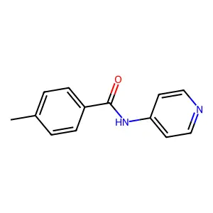 4-Methyl-N-4-pyridinylbenzamide structure